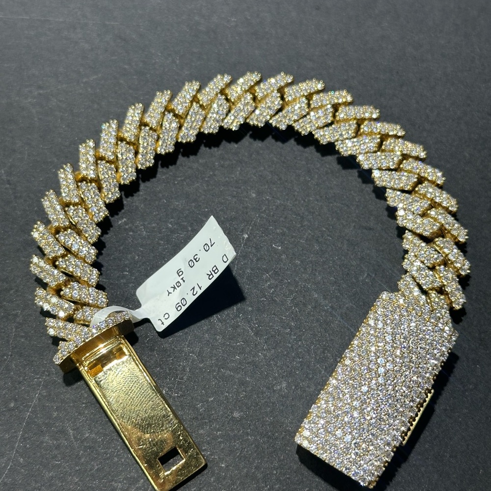 Gold Cuban Link Bracelet